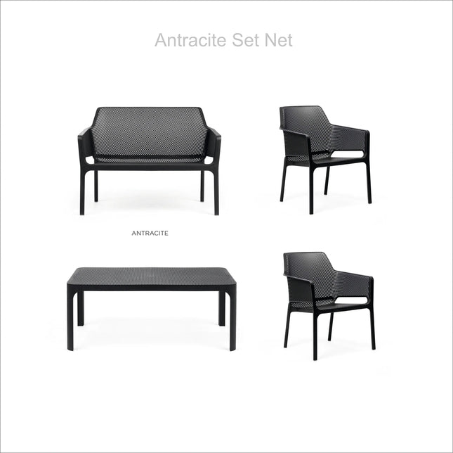 Nardi Net 4 Seater Garden Furniture Set