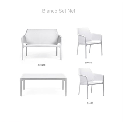 Nardi Net 4 Seater Garden Furniture Set