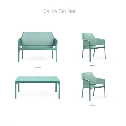 Nardi Net 4 Seater Garden Furniture Set