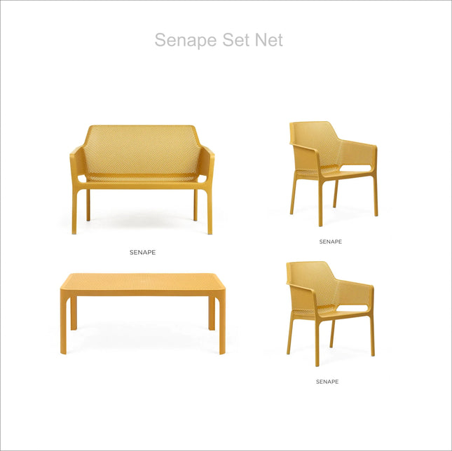 Nardi Net 4 Seater Garden Furniture Set