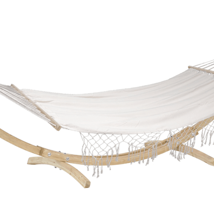 Natura Macramé Hammock & Kronos Wooden Frame Set | CWDH Ireland