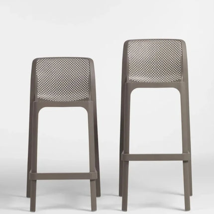 Net Stool Mini Outdoor Bar Stool by Nardi - hospitality