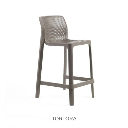 Net Stool Mini Outdoor Bar Stool by Nardi - hospitality
