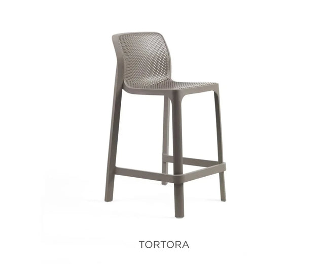 Net Stool Mini Outdoor Bar Stool by Nardi - hospitality