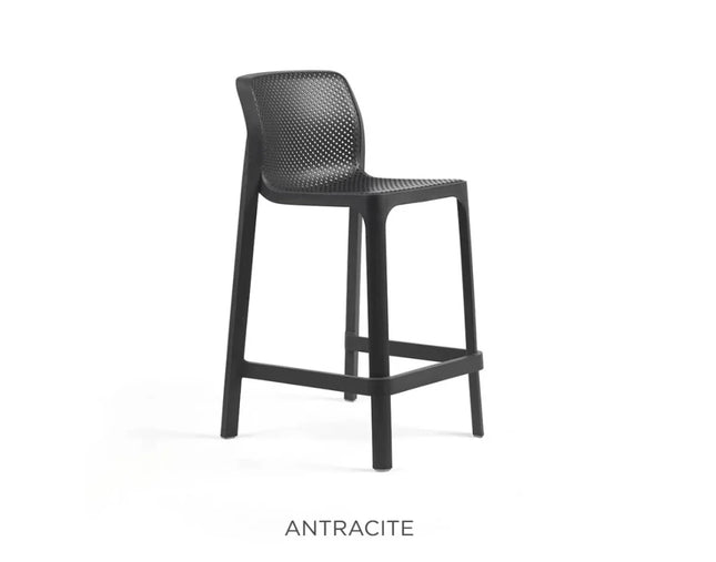 Net Stool Mini Outdoor Bar Stool by Nardi - hospitality