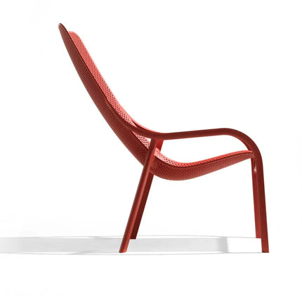 Nardi Net Lounge – perforated polypropylene outdoor lounge chair