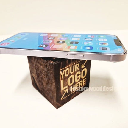 NFC Enabled Block 5 sides Stained & Branded 10-1000 - hospitality