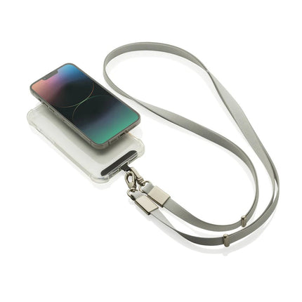 Nivo RCS recycled PET Crossbody lanyard - hospitality