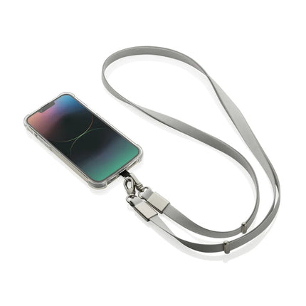 Nivo RCS recycled PET Crossbody lanyard - hospitality