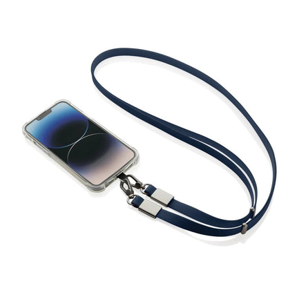 Nivo RCS recycled PET Crossbody lanyard - hospitality