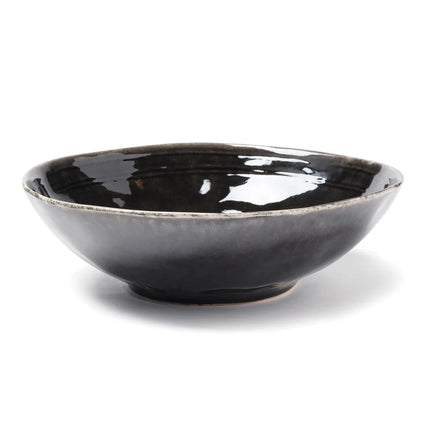 Nomimono Deep Stoneware Bowl 30cm Handcrafted Tableware For Hospitality And Gifting Signature Collection - hospitality