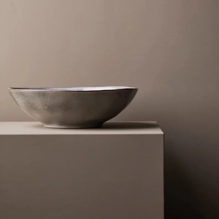 Nomimono Deep Stoneware Bowl 30cm Handcrafted Tableware For Hospitality And Gifting Signature Collection - hospitality