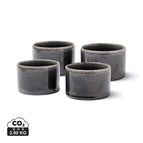 Stoneware / black / 7.5 x 7.5 x 5 cm