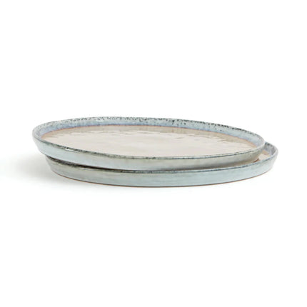 Nomimono Stoneware Plate Pair 26.5cm Atelier Collection - hospitality