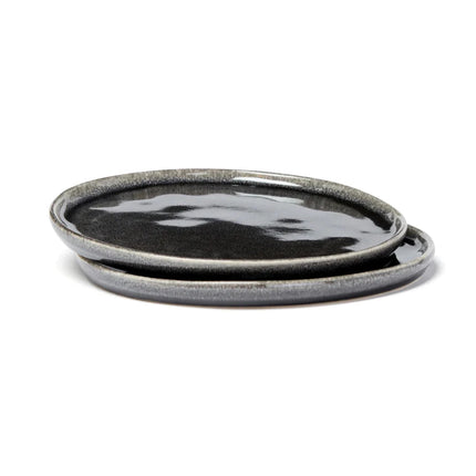 Nomimono Stoneware Plate Pair 26.5cm Atelier Collection - hospitality