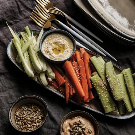 Nomimono Stoneware Serving Set Handcrafted Collection - hospitality
