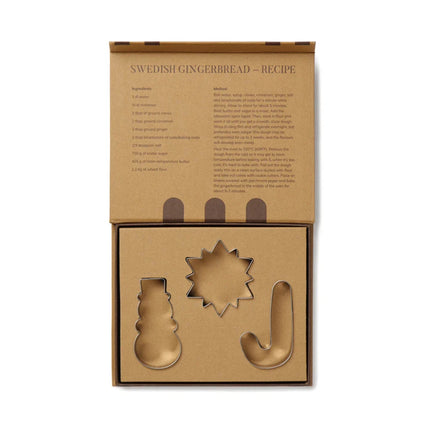 Nordic Collection Handcrafted Stainless Cookie Cutter Set - hospitality