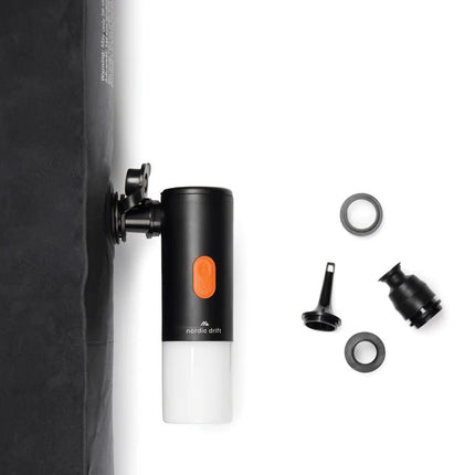 Nordic Drift Titan Portable Air pump camping light - hospitality