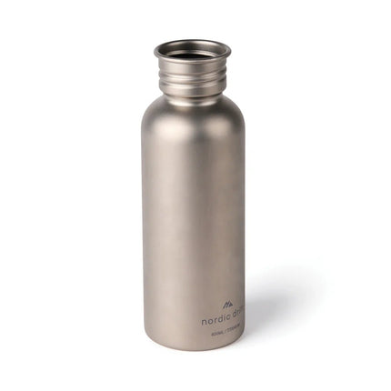 Nordic Drift Trail Ultra Light Titanium 600ml Water Bottle - hospitality