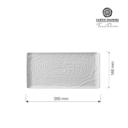 Nordic - rectangular plate 295x148mm - hospitality