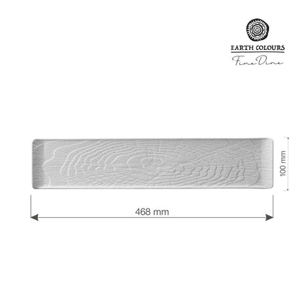 Nordic - rectangular plate 468x100 - hospitality