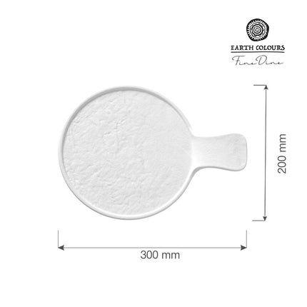 Nordic serving plate with handle, 300x220x30mm - hospitality