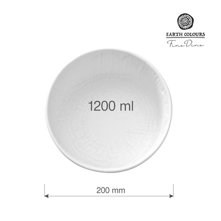 Nordic shallow bowl, 200mm - hospitality