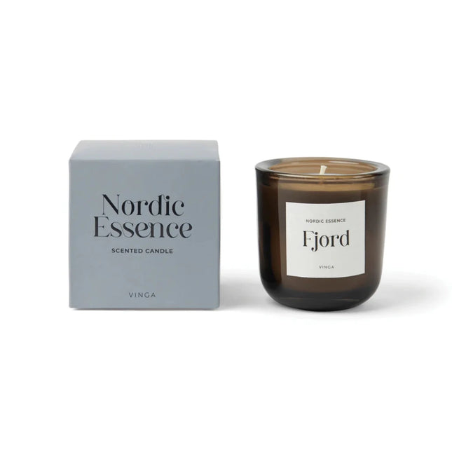 Nordis Essence Hand Poured Scented Candle Small One Hundred Percent Soy Wax Nordic Collection - hospitality