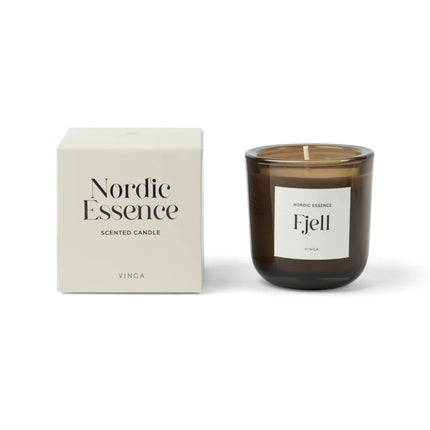 Nordis Essence Hand Poured Scented Candle Small One Hundred Percent Soy Wax Nordic Collection - hospitality