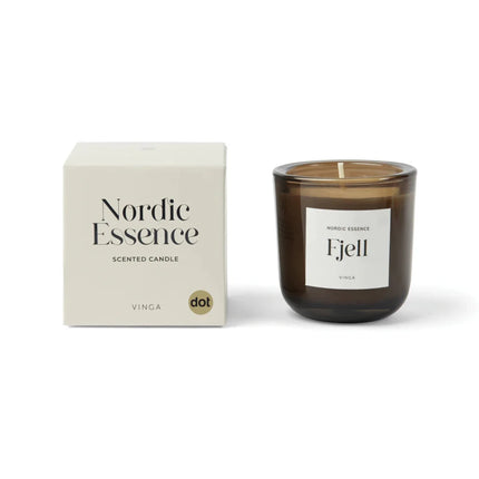 Nordis Essence Hand Poured Scented Candle Small One Hundred Percent Soy Wax Nordic Collection - hospitality
