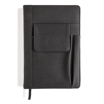 Notebook with phone pocket - hospitality