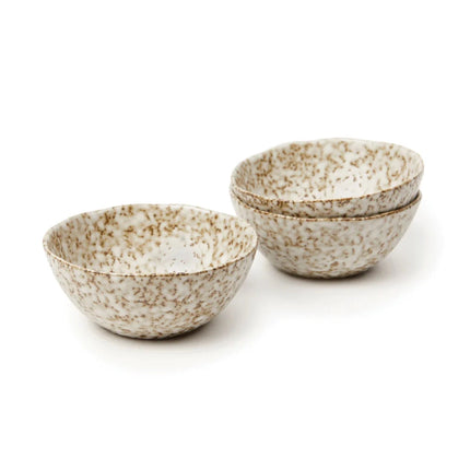 Nuvem Collection Stoneware Bowls Three Piece Set Hand Glazed Exclusively by Atelier Nuvem - hospitality