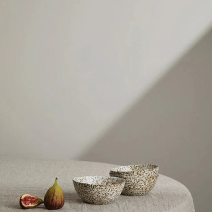 Nuvem Collection Stoneware Bowls Three Piece Set Hand Glazed Exclusively by Atelier Nuvem - hospitality