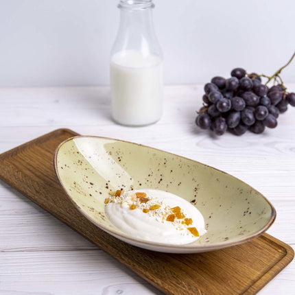 Olive boat bowl, 250x160mm - hospitality