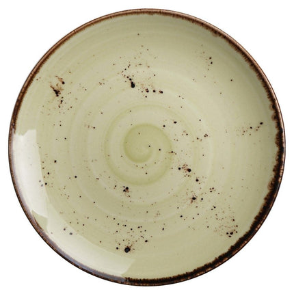 Olive flat plate, 190mm - hospitality