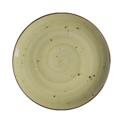 Olive flat plate, 190mm - hospitality