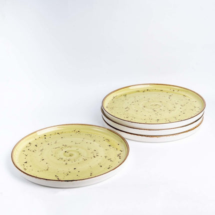 Olive high edge plate, 210mm - hospitality