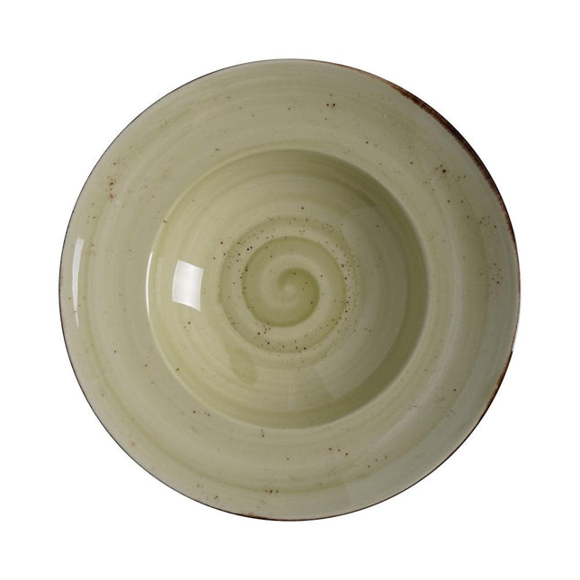 Olive pasta plate, 270mm - hospitality
