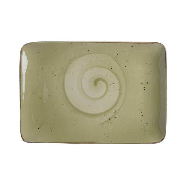Olive rectangular plate, 300x200mm - hospitality