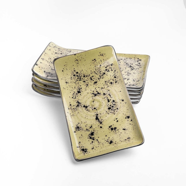 Olive serving plate, 215x120mm - hospitality