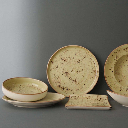 Olive serving plate, 215x180mm - hospitality