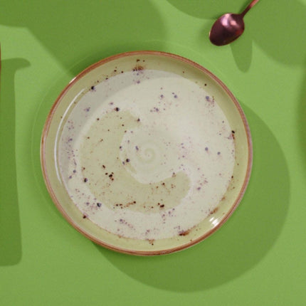 Olive shallow bowl, 200mm - hospitality