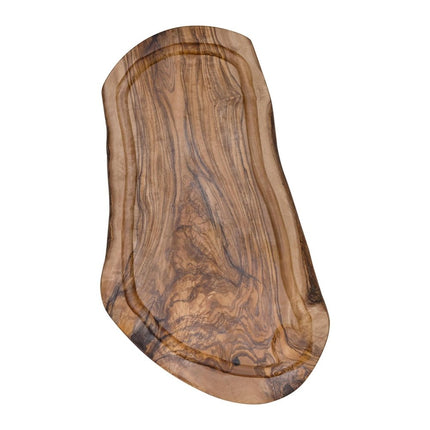 Olive Wood Oval Serving Boards 35-40x17cm Pack Of 25 - hospitality