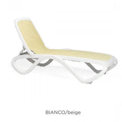 Omega Sun Lounger Stackable Outdoor Recliner - hospitality