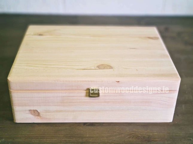Plain pine box MPB2 by Custom Wood Designs
