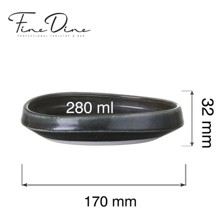 Onyx gourmet plate, 170mm - hospitality