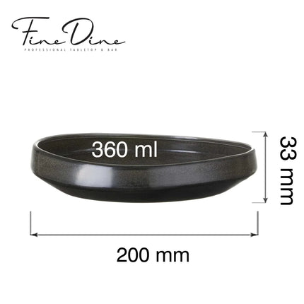 Onyx gourmet plate, 200mm - hospitality