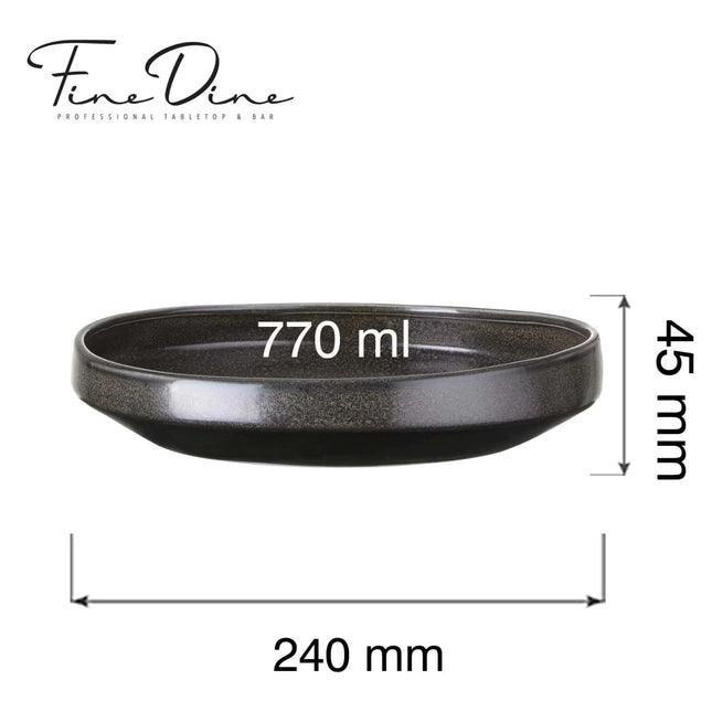 Onyx gourmet plate, 240mm - hospitality