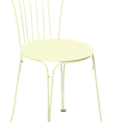 Fermob OPÉRA+ outdoor metal chair in antracite color
