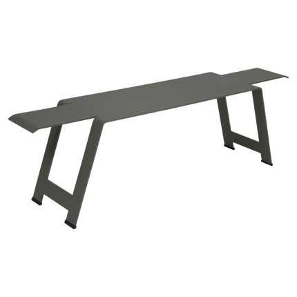 Origami Steel Garden Bench - CWDH